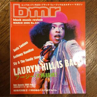 Black Music Review 2006年3月号表紙Lauryn hill(音楽/芸能)