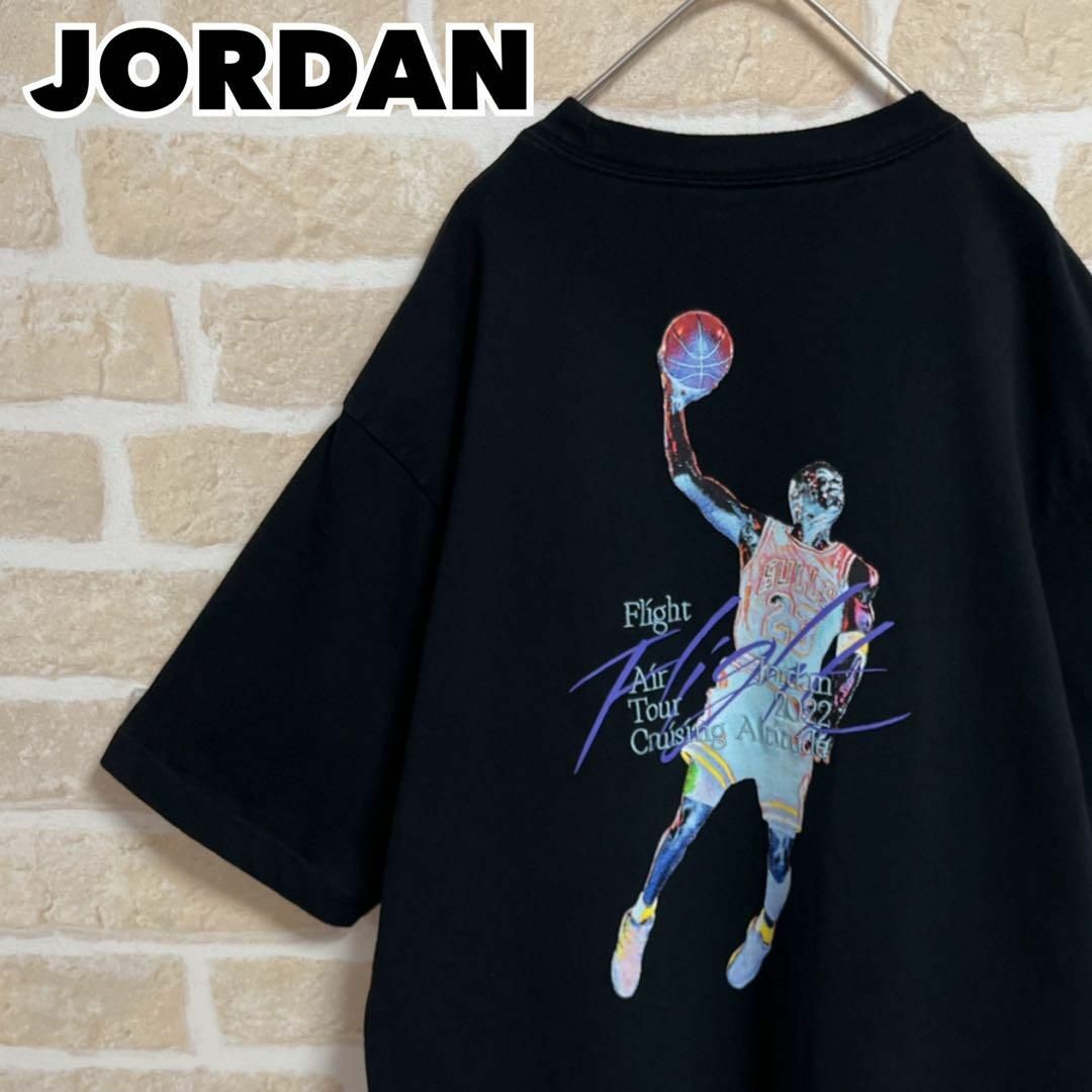 JORDAN BLAND ジョーダンブランド Tシャツ ブラック フライト L