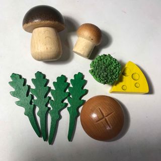 ハーバー(HABA)のエリツィ木のおもちゃままごと  erzi HABA(知育玩具)