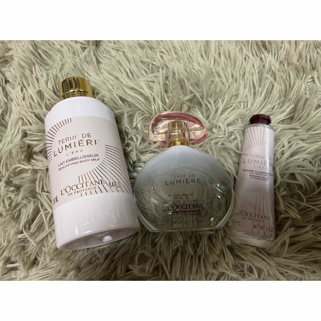 L'OCCITANE(ロクシタン)のロクシタンテールドルミエール　ボディークリーム、オードトワレ、ハンドクリーム コスメ/美容のボディケア(ボディクリーム)の商品写真