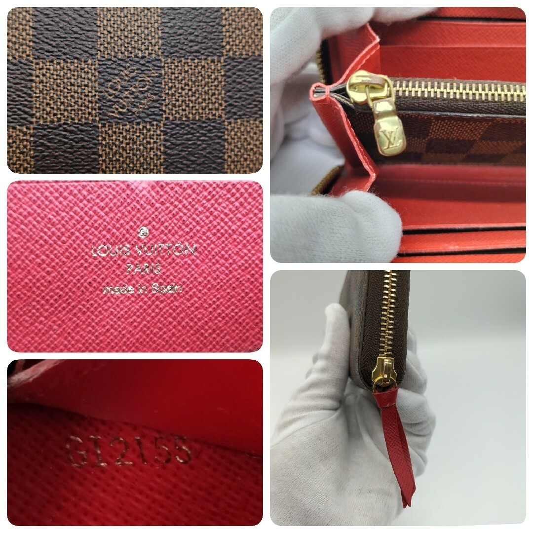 ☆美品☆ルイヴィトン ポルトフォイユ クレマンス ダミエ M60534☆
