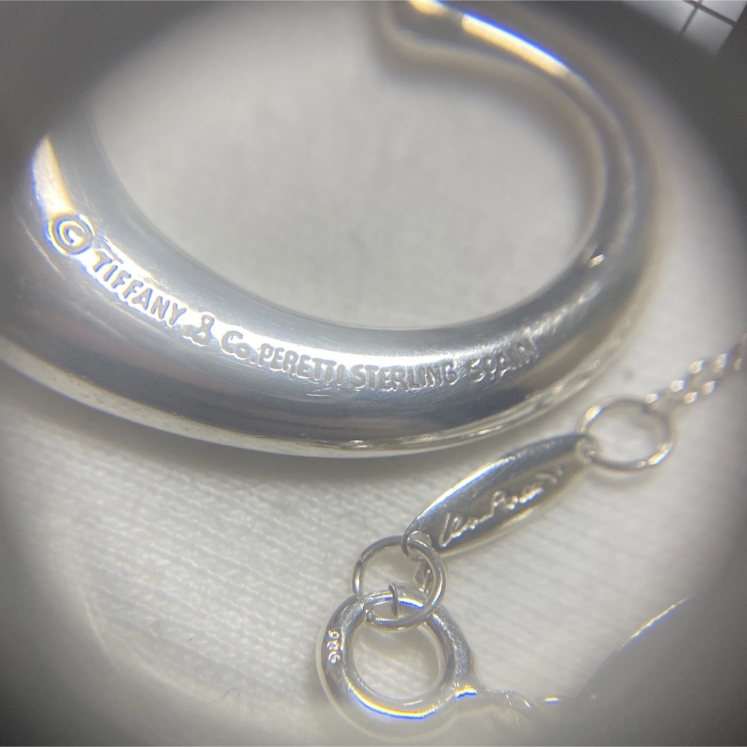 Tiffany & Co. - Tiffany vintage silver925 オープンハートネックレス