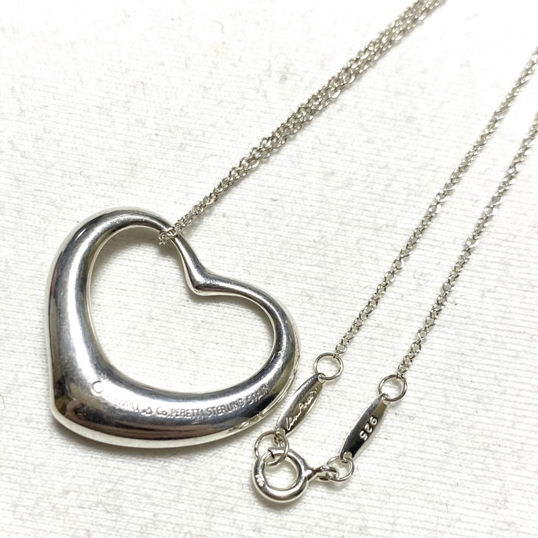 フルオーダー Tiffany vintage silver925 オープンハートネックレス