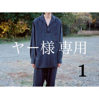 コモリ(COMOLI)のComoli コモリ シルクネル スキッパーシャツ(シャツ)