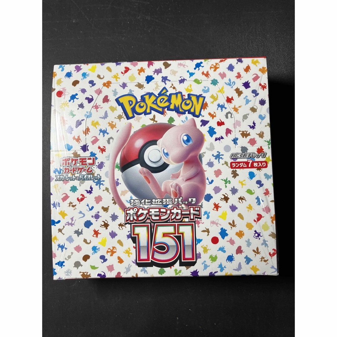 ポケカ　スカーレット＆バイオレット 強化拡張パック ポケモンカード151BOX