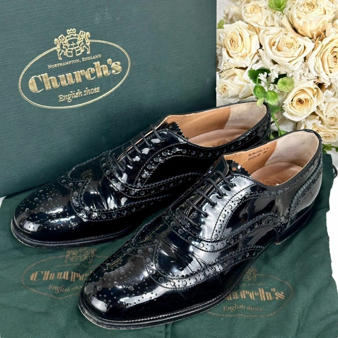 Church´s チャーチ BURWOOD バーウッド ウイングチップ 34-
