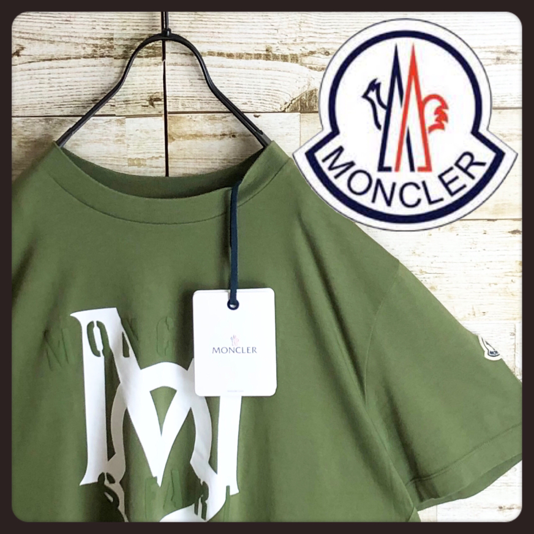 即完売 MONCLER モンクレール tシャツ 刺繍 ロゴ入り