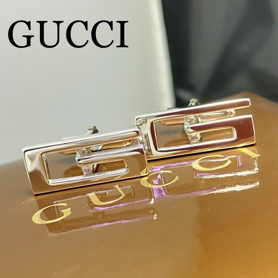 グッチ GUCCI カフリンクス カフスボタン ケース付き ヴィンテージ