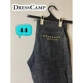 ドレスキャンプ(DRESSCAMP)のDRESSCAMP ドレスキャンプ ボタンフライ　デニム 44 黒 2(デニム/ジーンズ)