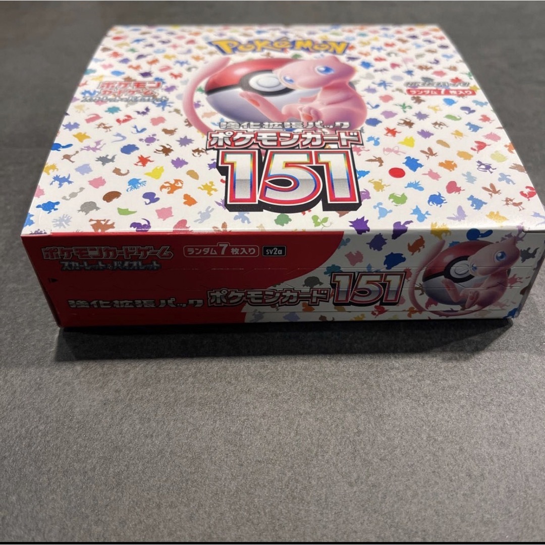 ポケモンカード　151 box 未開封 1