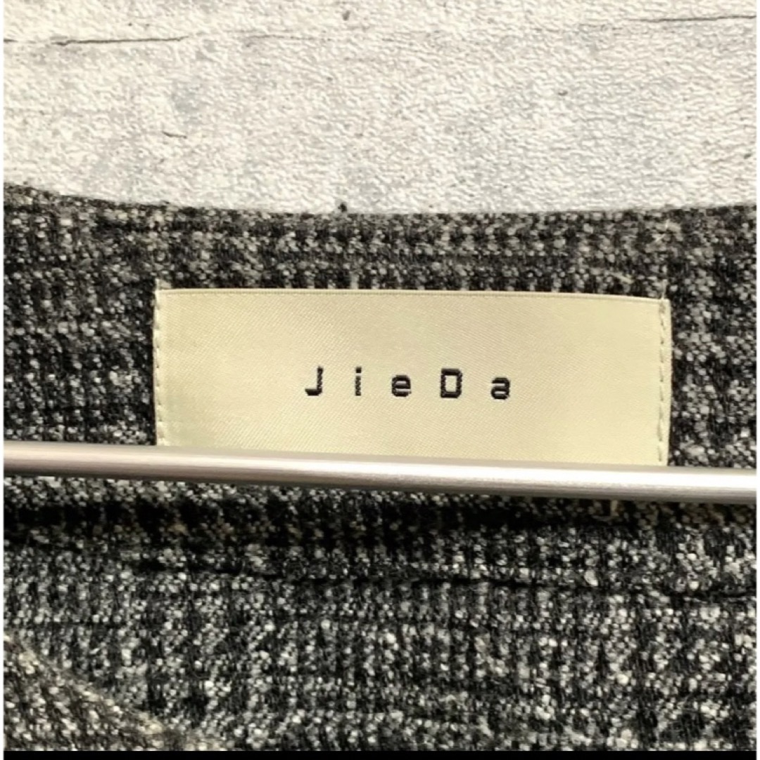 Jieda(ジエダ)のJieda layered pullover black check メンズのトップス(Tシャツ/カットソー(七分/長袖))の商品写真