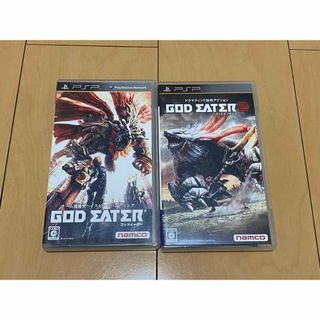 バンダイナムコエンターテインメント(BANDAI NAMCO Entertainment)のGOD EATER（ゴッドイーター） 1&2 PSP 2本セット(携帯用ゲームソフト)