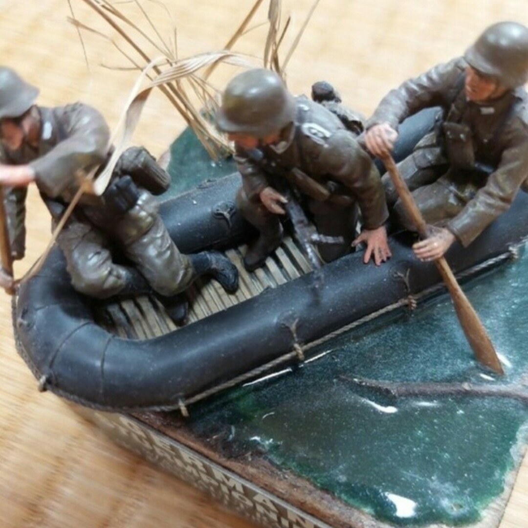 WW2ドイツ軍ジオラマコンバットサンダース