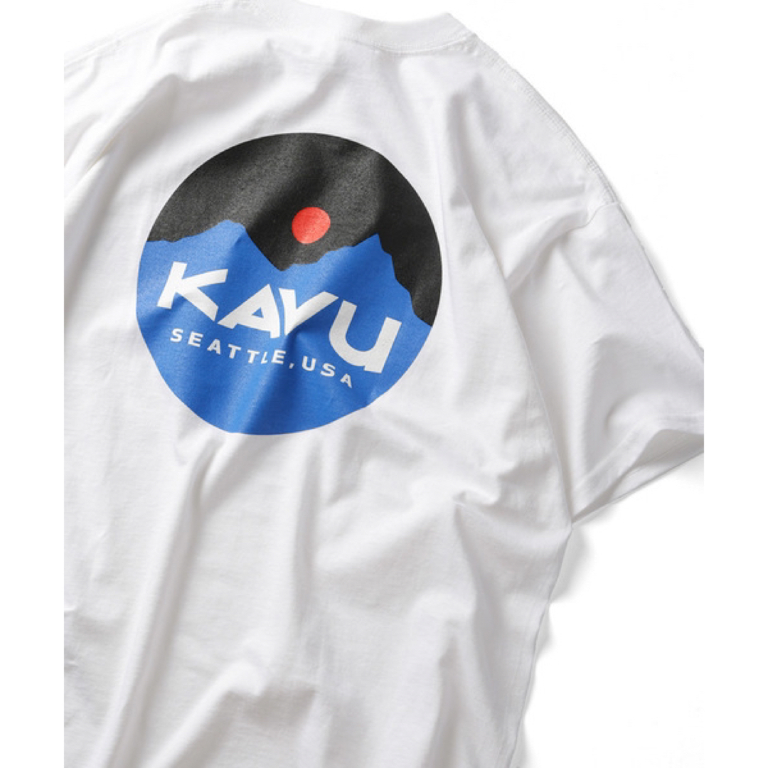 KAVU(カブー)のKAVU×FREAK'S STORE/カブー Mountain 半袖Tシャツ レディースのトップス(Tシャツ(半袖/袖なし))の商品写真