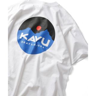 KAVU×FREAK'S STORE/カブー Mountain 半袖Tシャツ