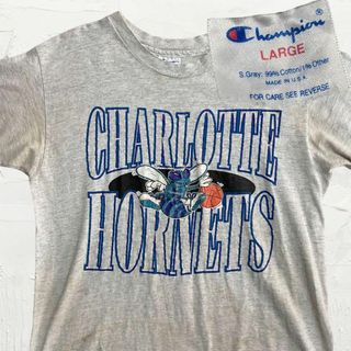 チャンピオン(Champion)のChampion ビンテージ古着 USA製 チャンピオン　シャーロットホーネッツ(Tシャツ/カットソー(半袖/袖なし))