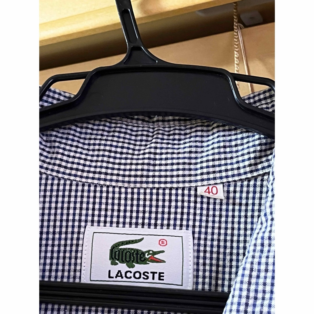 LACOSTE(ラコステ)のLACOSTE ノースリーブワンピース レディースのワンピース(ひざ丈ワンピース)の商品写真