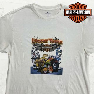 ハーレーダビッドソン(Harley Davidson)のLTK  Tシャツ パキ製 ハーレーダビッドソン　ルーニーテューンズ　バイク(Tシャツ/カットソー(半袖/袖なし))