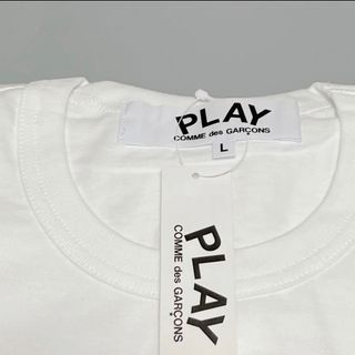 COMME des GARCONS - メンズL半袖Tシャツ☆新品☆送料込☆プレイ ...