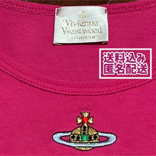 ヴィヴィアンウエストウッド(Vivienne Westwood)のVivienneWestwood オーブ刺繍 半袖Tシャツ ヴィヴィアン(Tシャツ(半袖/袖なし))