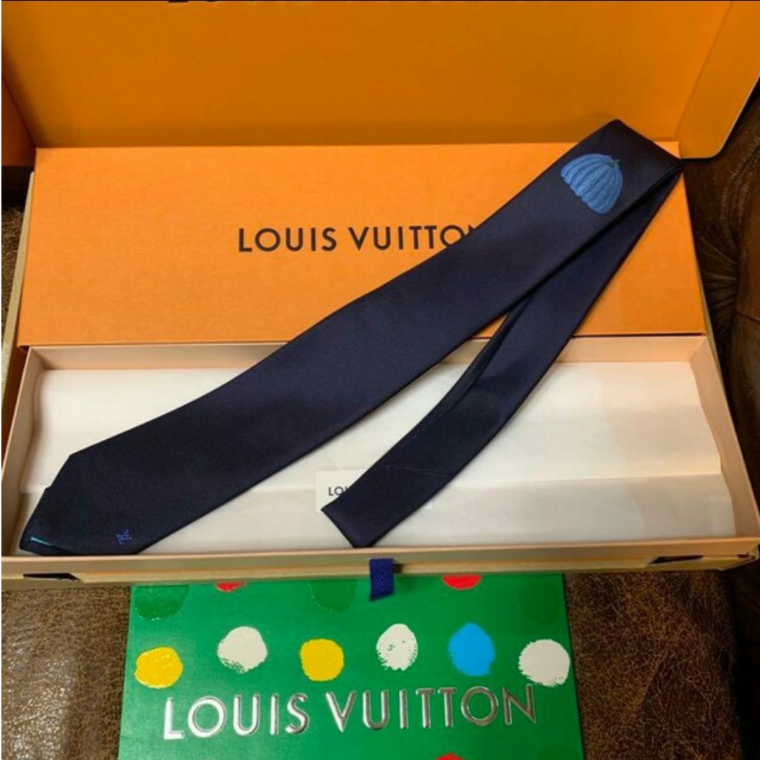LOUIS VUITTON(ルイヴィトン)のルイヴィトン 草間彌生 LV × YK クラヴァット・パンプキン 7CM メンズのファッション小物(ネクタイ)の商品写真