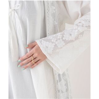 SARA MALLIKA/サラマリカ C.LINEN JOINT LACEドレスの通販 by アガサ's