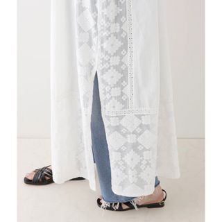 SARA MALLIKA/サラマリカ C.LINEN JOINT LACEドレスの通販 by アガサ's