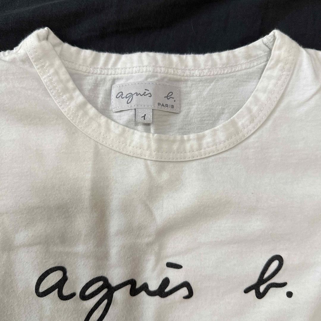 agnes b.(アニエスベー)の※お値段交渉賜ります【agnes b.】Tシャツ　サイズ1 レディースのトップス(Tシャツ(半袖/袖なし))の商品写真