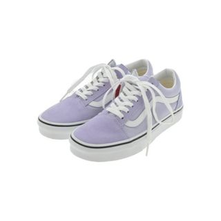 ヴァンズ(VANS)のVANS バンズ スニーカー 23.5cm 紫系 【古着】【中古】(スニーカー)