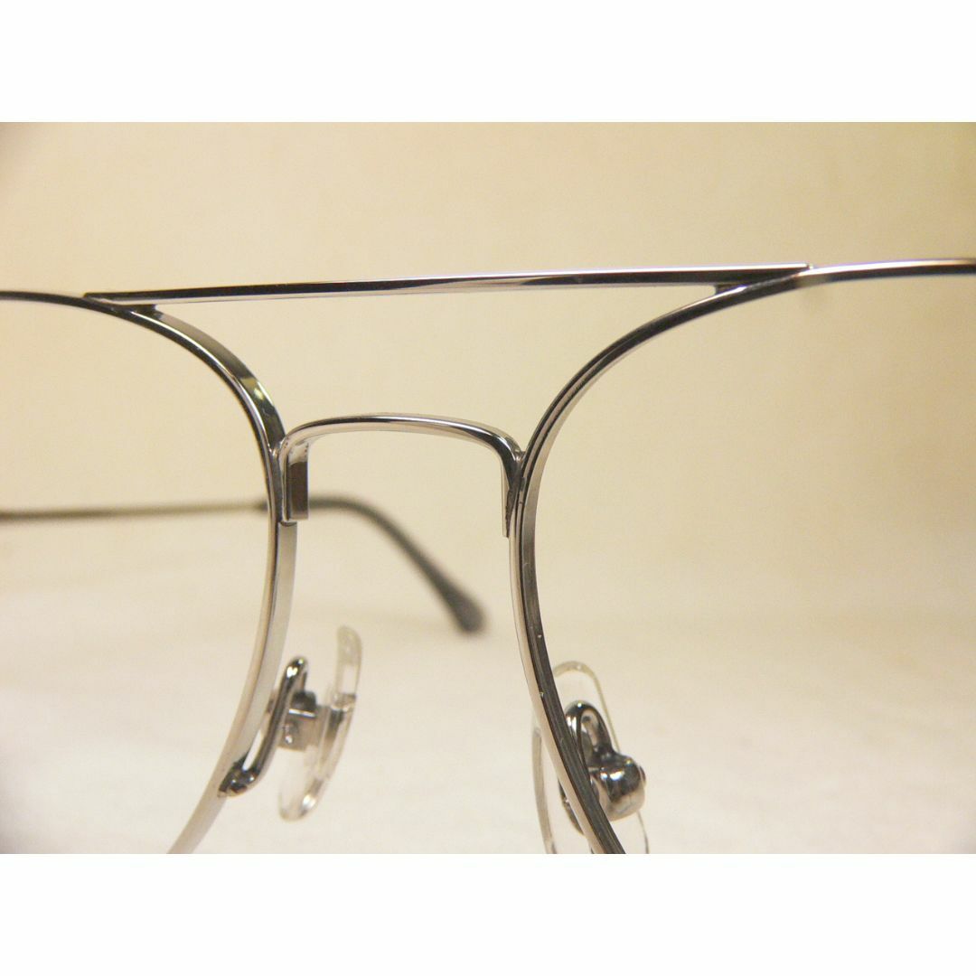 サンプラチナ製 ヴィンテージ 眼鏡 フレーム ティアドロップ