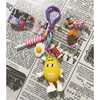 じゃらじゃらキーホルダー★m&m's★ビックボーイ★バックチャーム(キャラクターグッズ)