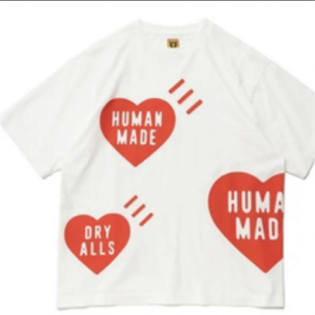 humanmade ヒューマンメイド)白tシャツ ハート