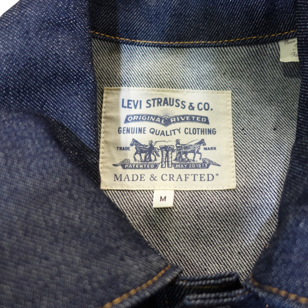 LEVIS MADE&CRAFTED TYPE II WORN 2