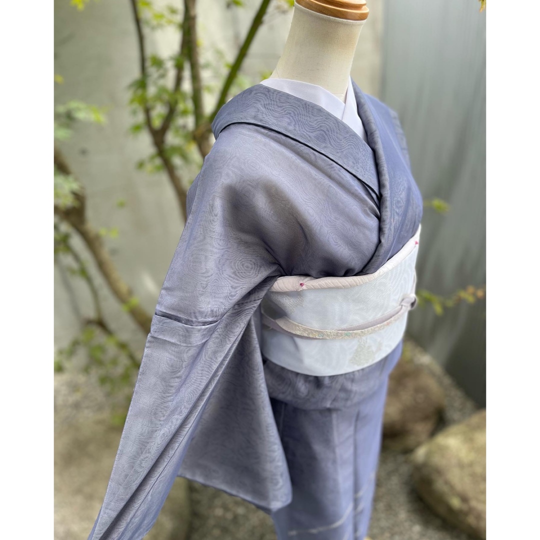 夏着物 紗絽着物 汕頭刺繍の通販 by waおん☆|ラクマ