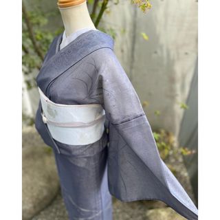 夏着物 紗絽着物 汕頭刺繍の通販 by waおん |ラクマ