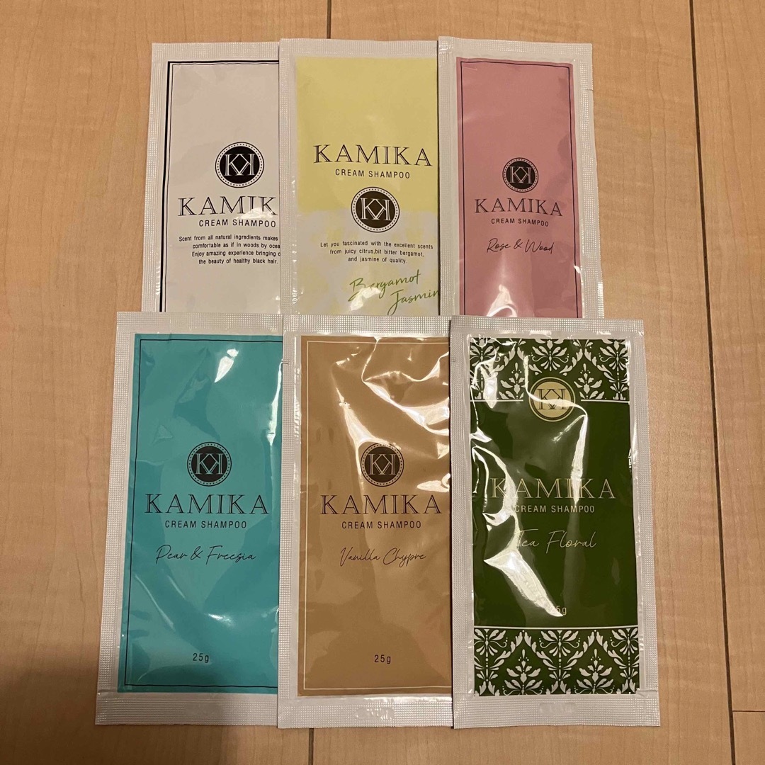 KAMIKA カミカ クリームシャンプー お試し6種類 | www.gulatilaw.com