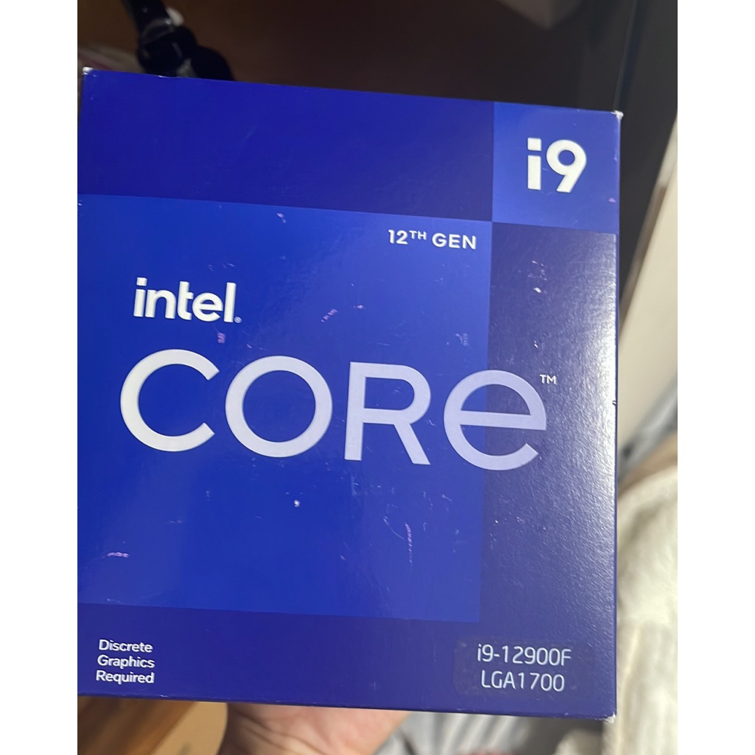 PCパーツCore I9 12900F 新品未開封