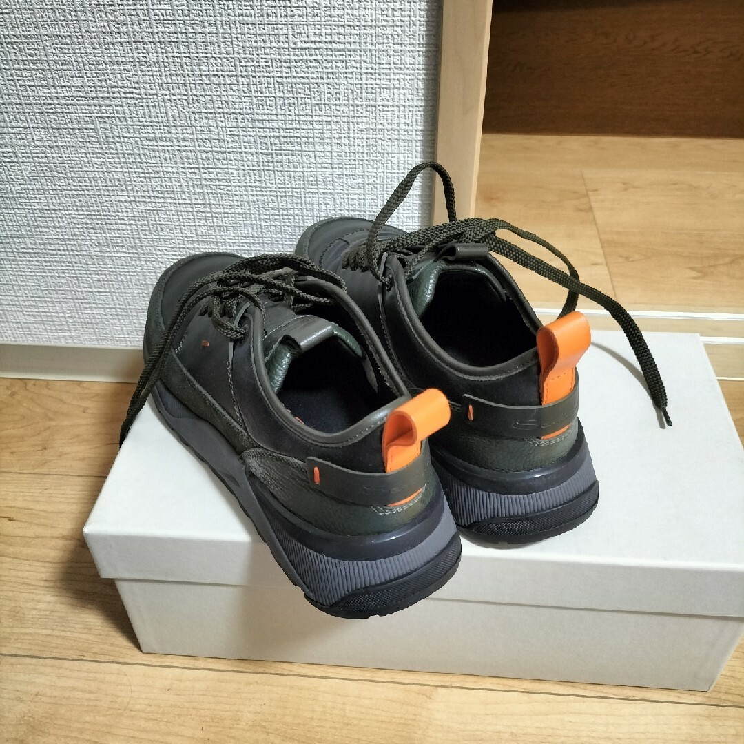 SANTONI　サントーニ　レザースニーカー 5.5 メンズの靴/シューズ(スニーカー)の商品写真
