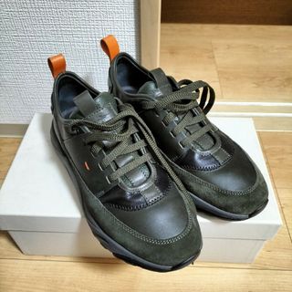 SANTONI　サントーニ　レザースニーカー 5.5(スニーカー)