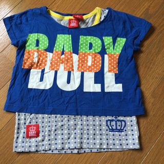 ベビードール(BABYDOLL)のベビードール　重ね着　女の子　100(Tシャツ/カットソー)