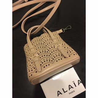 アズディンアライア(Azzedine Alaïa)のアライア　Alaïa ミニショルダーバッグ(ショルダーバッグ)