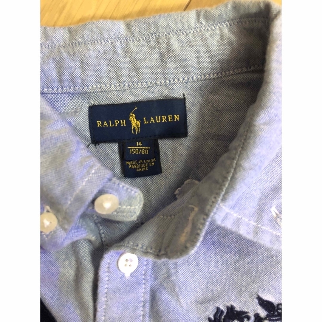 Ralph Lauren(ラルフローレン)のラルフローレン オックスフォードシャツ 150 キッズ/ベビー/マタニティのキッズ服男の子用(90cm~)(ブラウス)の商品写真