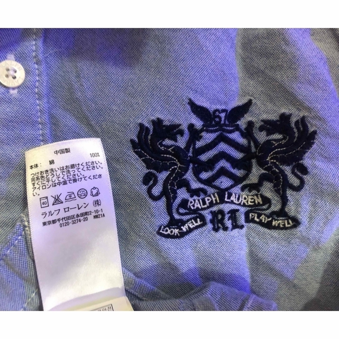 Ralph Lauren(ラルフローレン)のラルフローレン オックスフォードシャツ 150 キッズ/ベビー/マタニティのキッズ服男の子用(90cm~)(ブラウス)の商品写真