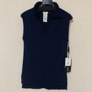 B品セール 【美品】ソブ-Sov.-ノースリーブリブカットソー サイズS