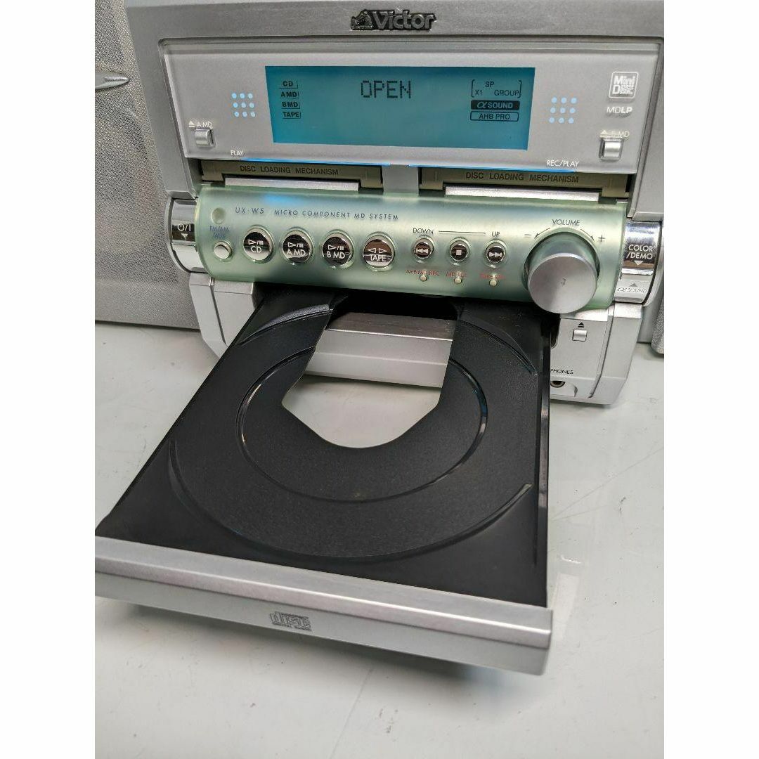 ビクター cd md コンパクトシステム ca-uxw5 2004年製 品