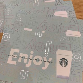 スターバックスコーヒー(Starbucks Coffee)のスターバックス ドリンクチケット 4枚(フード/ドリンク券)