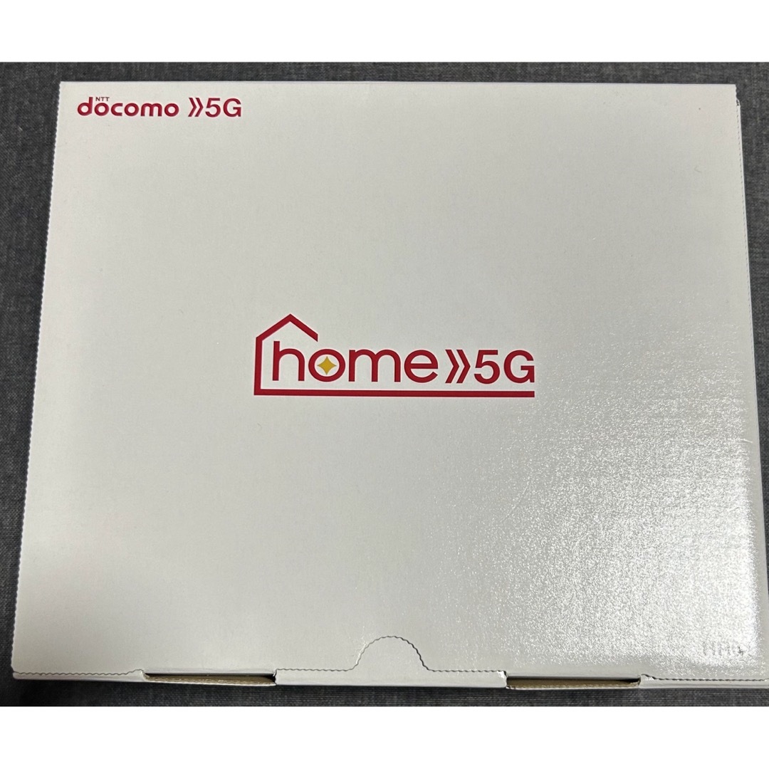 NTTdocomo(エヌティティドコモ)のSHARP home 5G HR01 ダークグレー スマホ/家電/カメラのPC/タブレット(PC周辺機器)の商品写真