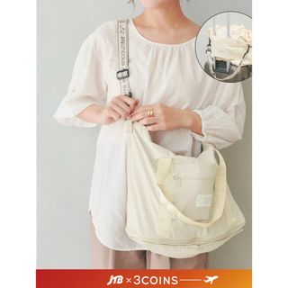 スリーコインズ(3COINS)の3coins 【JTB】キャリーオン折りたたみBAG(スーツケース/キャリーバッグ)