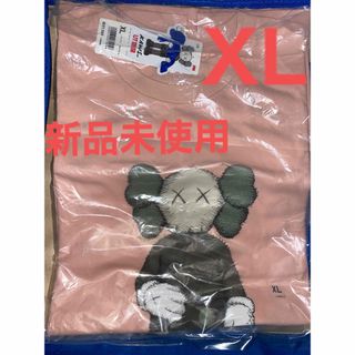 ユニクロ(UNIQLO)の新品未使用　UNIQLO × KAWS  Tシャツ XL  ユニクロ カウズ(Tシャツ/カットソー(半袖/袖なし))