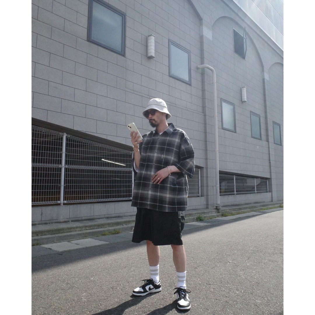 COOTIE(クーティー)の6/23まで  COOTIE R/C Ombre Check S/S Shirt メンズのトップス(シャツ)の商品写真